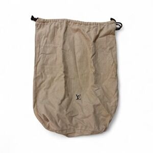 Vintage Louis Vuitton Beige Drawstring Bag